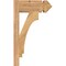 Ekena Millwork Imperial Arts & Crafts Smooth Outlooker, Western Red Cedar, 5 1/2"W x 12"D x 20"H OUT06X12X20IMP03SWR - alternate 3